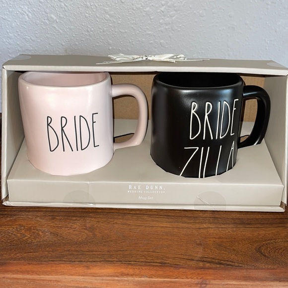 Rae Dunn Other - Rae Dunn Bride Bridezilla Mug Set
